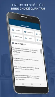 CafeFTin tức đầu tư, cổ phiếu android App screenshot 1